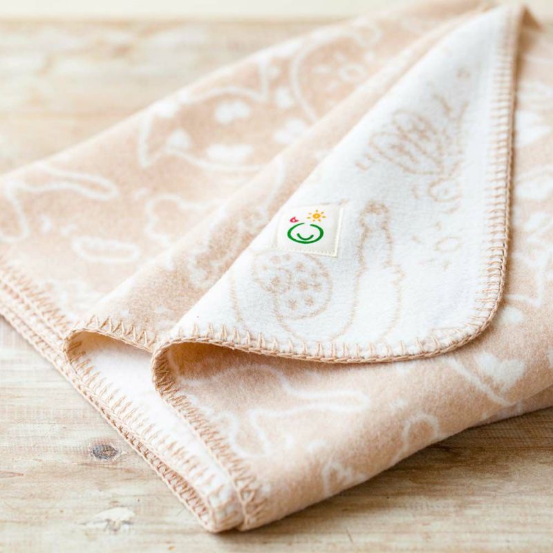 ベビー綿毛布「夢のおまもり」 | メイドインアース | オーガニックコットン製品と布ナプキン、天然せっけんの専門店 | 【直営】