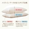 薄まくら　オーガニックコットン　メイドインアース