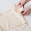 リブ編みカップ付ノースリーブ オーガニックコットン メイドインアース