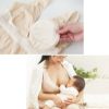 茜染ハートの母乳パッド【ピンク】オーガニックコットン　メイドインアース
