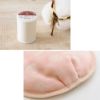 茜染ハートの母乳パッド【ピンク】オーガニックコットン　メイドインアース