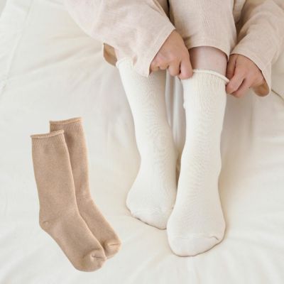 パイル編ルームソックス　メイドインアース　オーガニックコットン