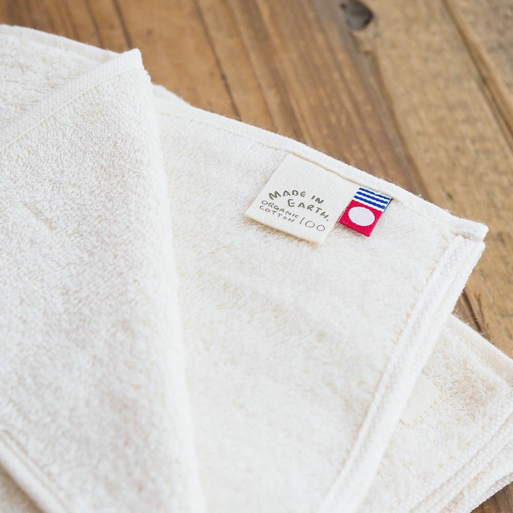 バスタオル　オーガニックコットン　メイドインアース