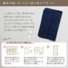 天然藍三つ折り布ナプキン　厚手　オーガニックコットン100%　メイドインアース