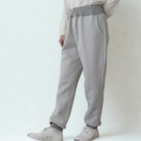 裏毛起毛スウェットパンツ　オーガニックコットン　メイドインアース